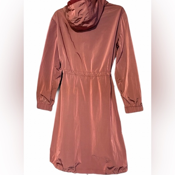 NWT- Chicos Maroon Long lightweight adorable hooded jacket for all seasons❤️ - Picture 2 of 16